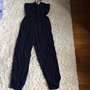 Navy romper